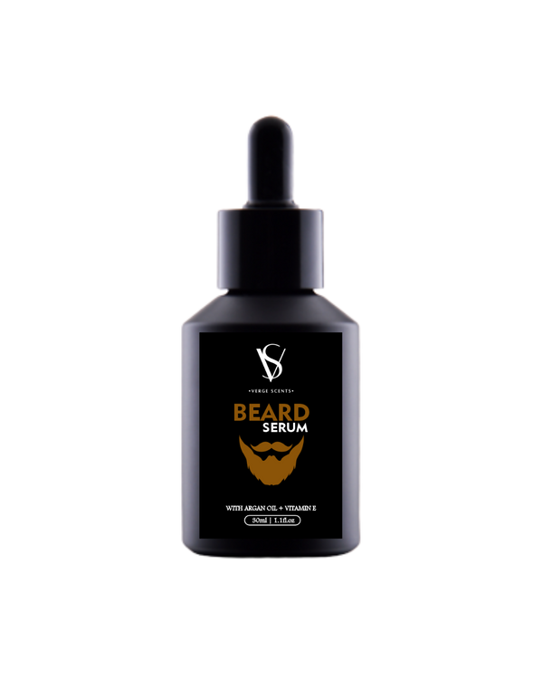BEARD SERUM WITH ARGAN OIL + VITAMIN E FOR MEN