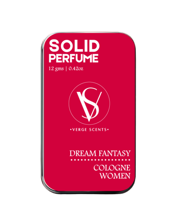 DREAM FANTASY | Solid Perfume for Women | Alcohol Free | With the Goodness of Beeswax + Jojoba Oil