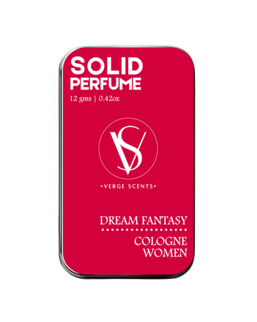 DREAM FANTASY | Solid Perfume for Women | Alcohol Free | With the Goodness of Beeswax + Jojoba Oil